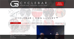 Desktop Screenshot of cyclebarfranchise.com
